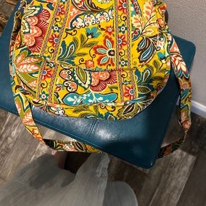 Vera Bradley crossbody floral bag